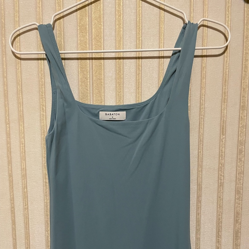 Aritzia Teal Bodycon dress